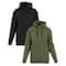 Galaxy by Harvic Heavyweight Fleece-Lined Women's Pullover Sweater Hoodie 2 Pack